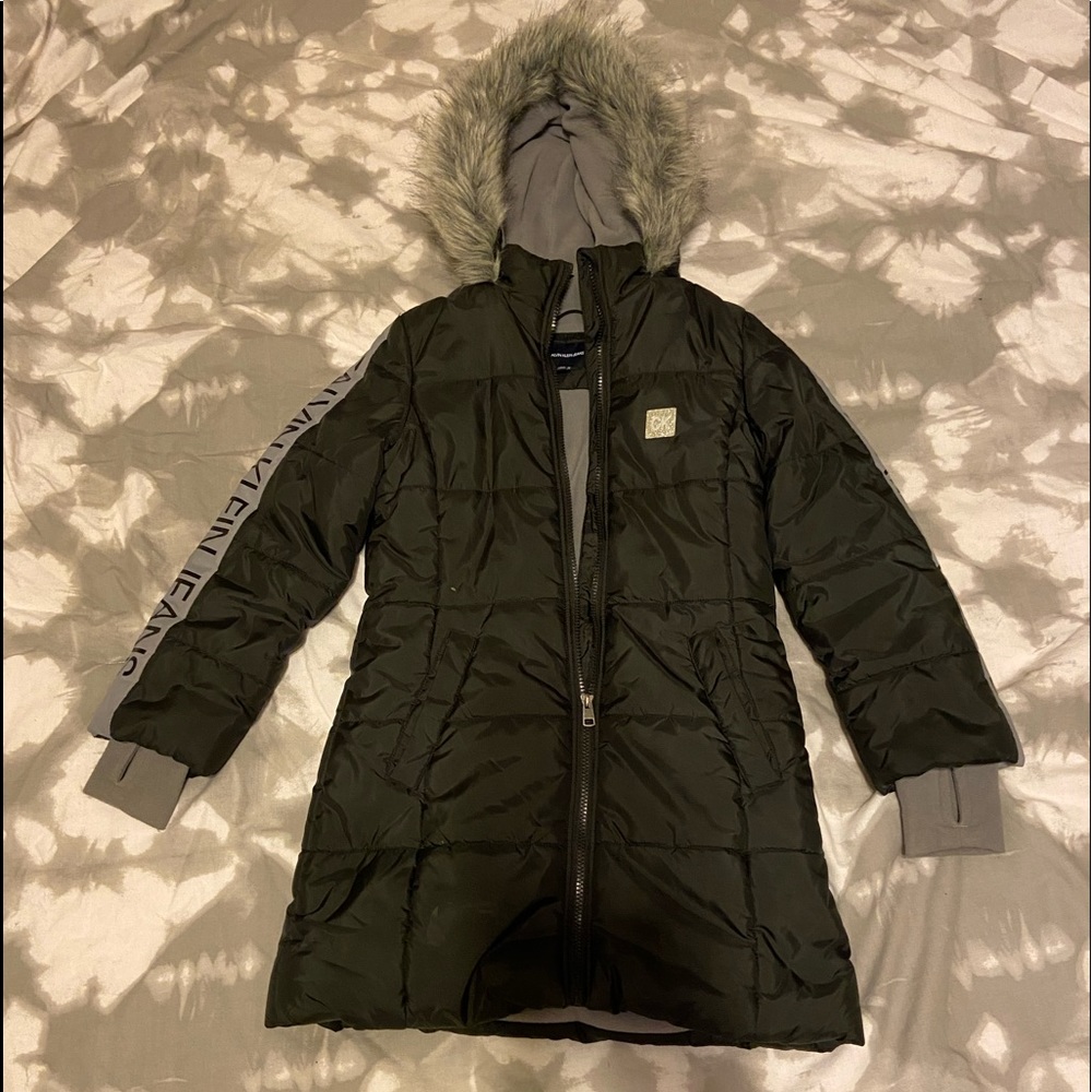 Girls Calvin Klein Puffer Jacket